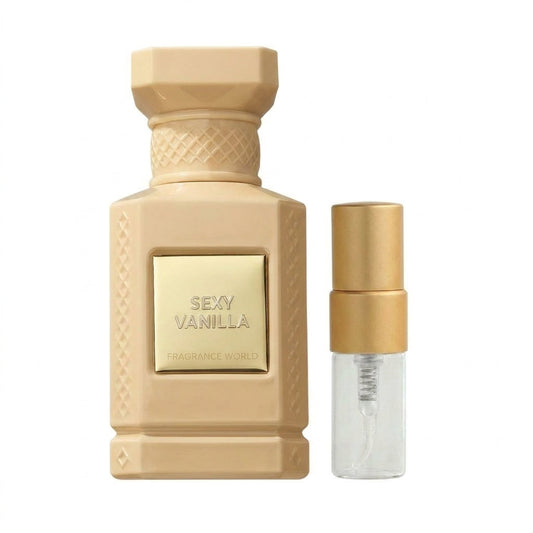 Sexy Vanilla Perfume Sample 2ml Fragrance World  Aromique