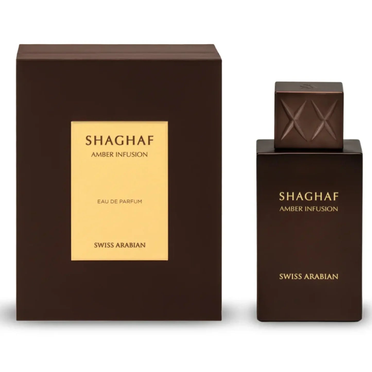 Shaghaf Amber Infusion Eau de Parfum 75ml Swiss Arabian