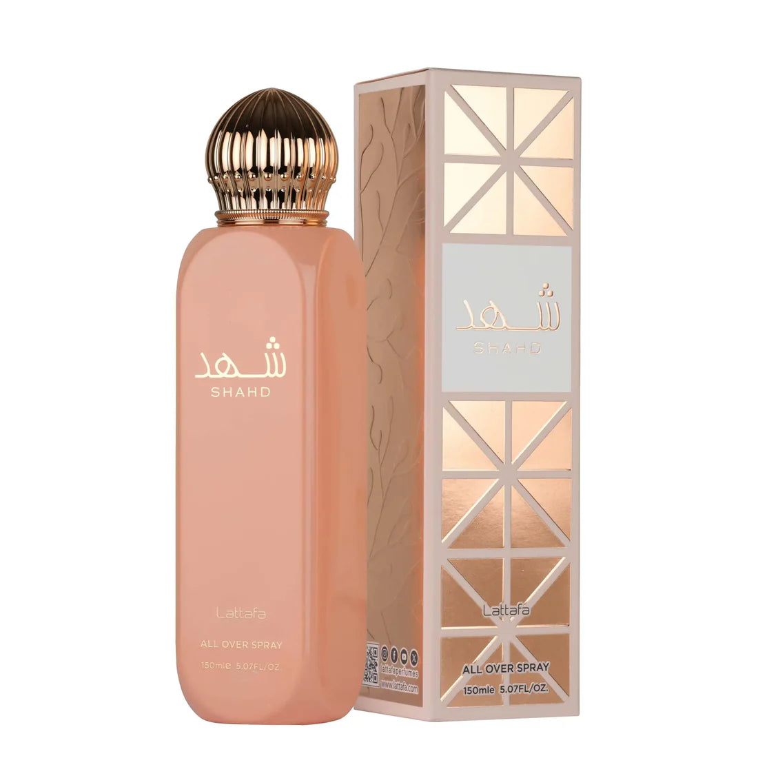 Shahd All Over Spray 150ml Lattafa - Aromique Beauty Ltd