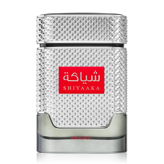 Shiyaaka Silver For Men Perfume 100ml EDP Khadlaj