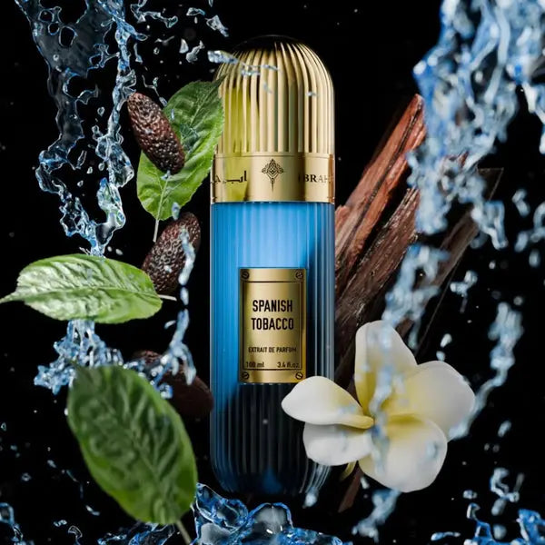 Spanish Tobacco Perfume 100ml Extrait Ibrahim Al Qurashi Ibraheem Al Qurashi
