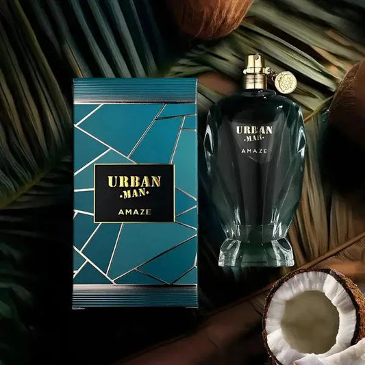Urban Man Amaze Perfume 90ml EDP Fragrance World - Aromique Beauty Ltd