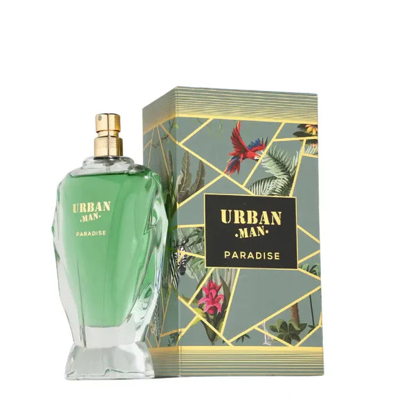 Urban Man Paradise Perfume 90ml EDP Fragrance World - Aromique Beauty Ltd