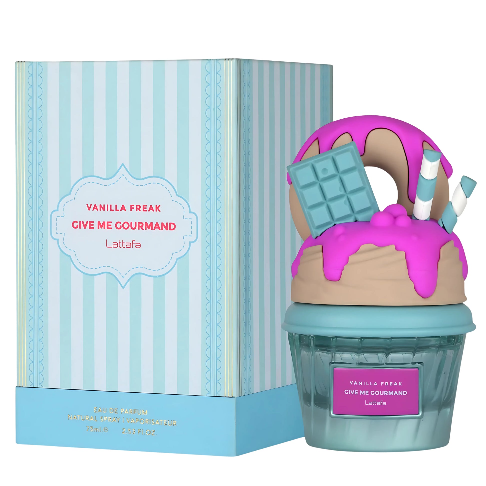 Vanilla Freak Perfume 75ml EDP Lattafa - Aromique Beauty Ltd