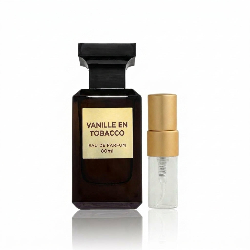 Vanille en Tobacco Perfume Sample 2ml Fragrance World  Aromique