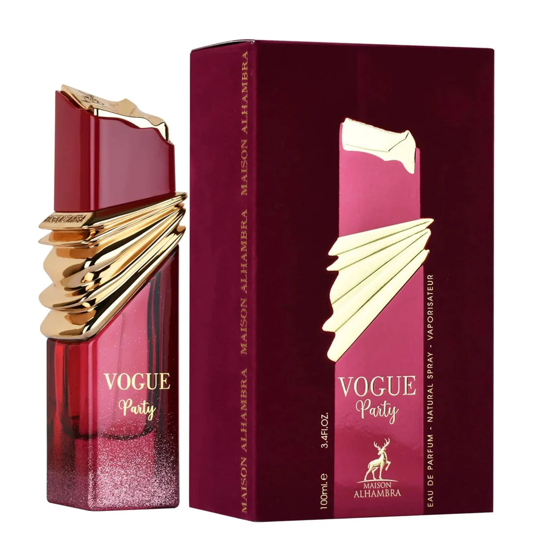 Vogue Party Perfume 100ml EDP Maison Alhambra - Aromique Beauty Ltd