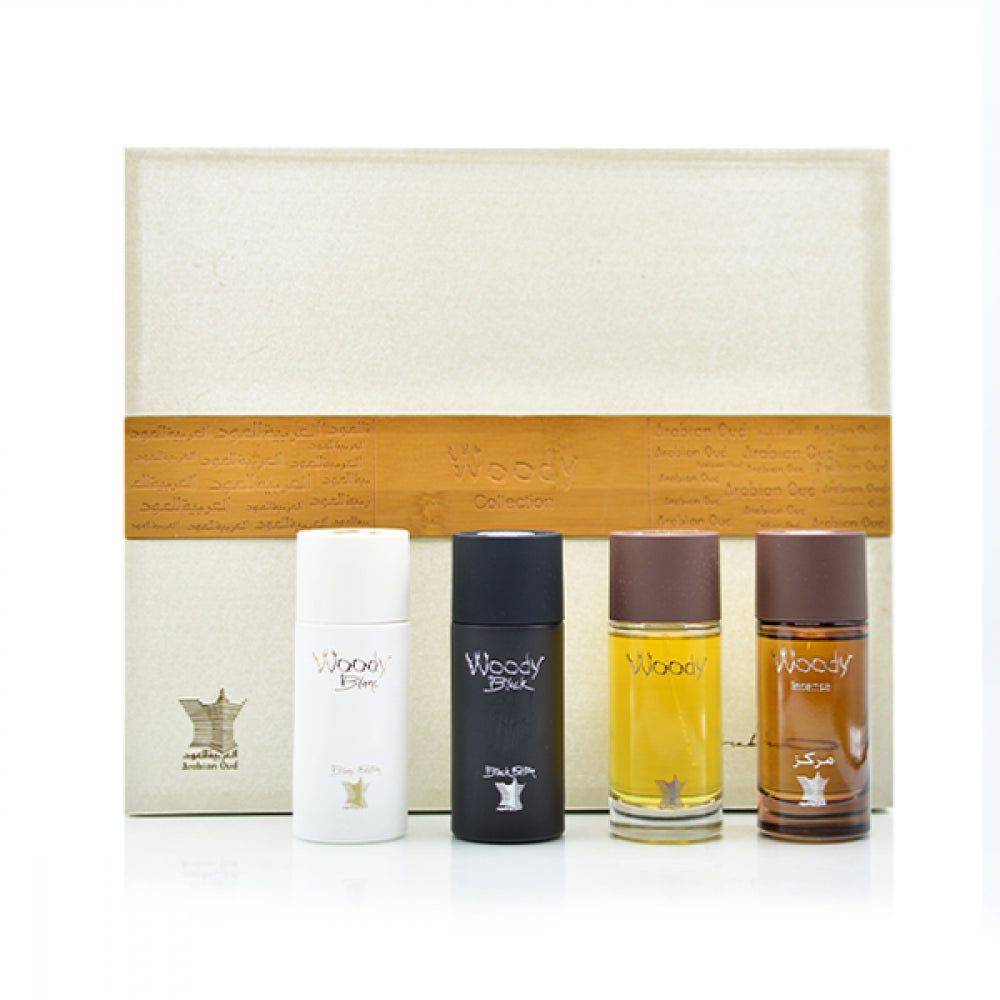 Woody Collection Set 4 x 50ml Arabian Oud