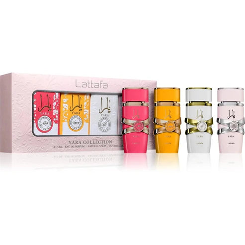 Yara Collection Set 4x 5ml Lattafa - Aromique Beauty Ltd