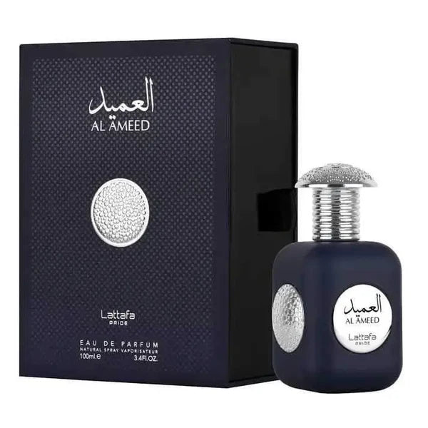 Al Ameed Silver Perfume 100ml EDP - Lattafa Pride