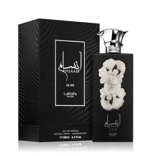 Ansaam Silver Perfume 100ml EDP Lattafa Pride
