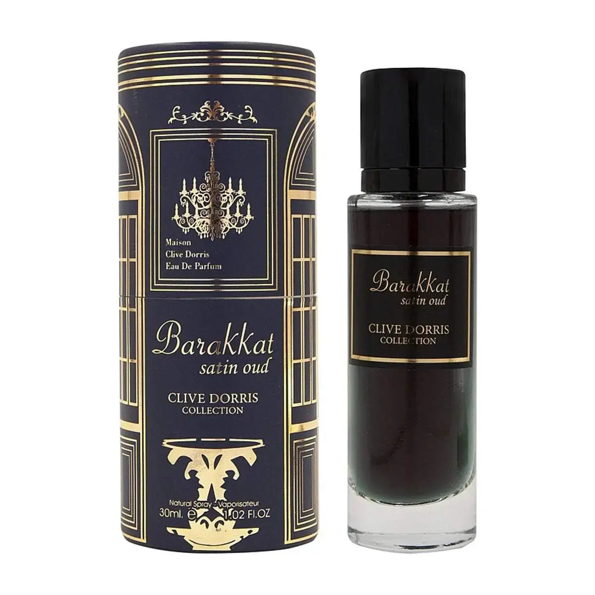 Barakkat Satin Oud 30ml Oriental Woody Perfume  Clive Dorris Clive Dorris