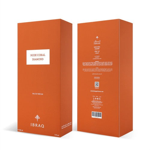 Nude Coral Diamond Perfume 150ml EDP Ibrahim Al Qurashi Ibraheem Al Qurashi