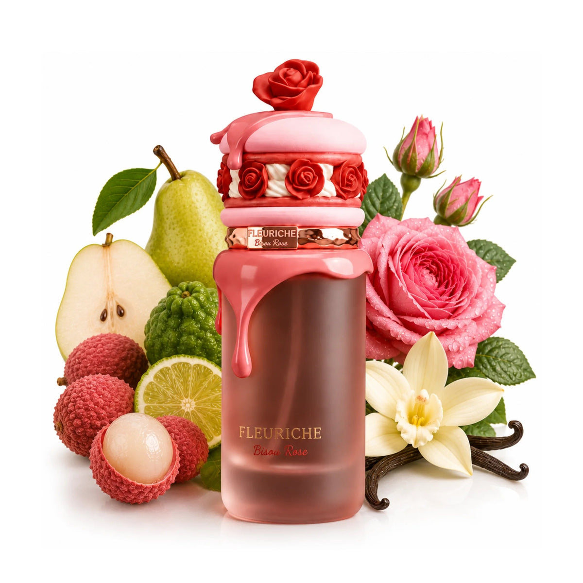Fleuriche Bisou Rose 100ml Extrait de Parfum French Avenue