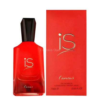iS L'Amour Perfume 75ml EDP Fragrance World - Aromique Beauty Ltd