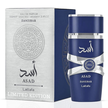 Asad Zanzibar Limited Edition 100ml EDP Perfume Lattafa