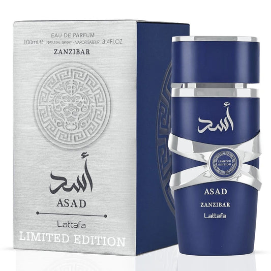 Asad Zanzibar Limited Edition 100ml EDP Perfume Lattafa