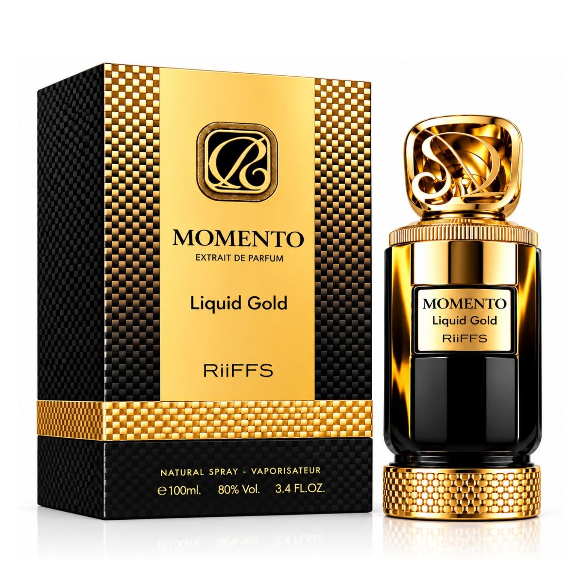 Momento Liquid Gold 100ml Extrait de Perfume Extract Riiffs