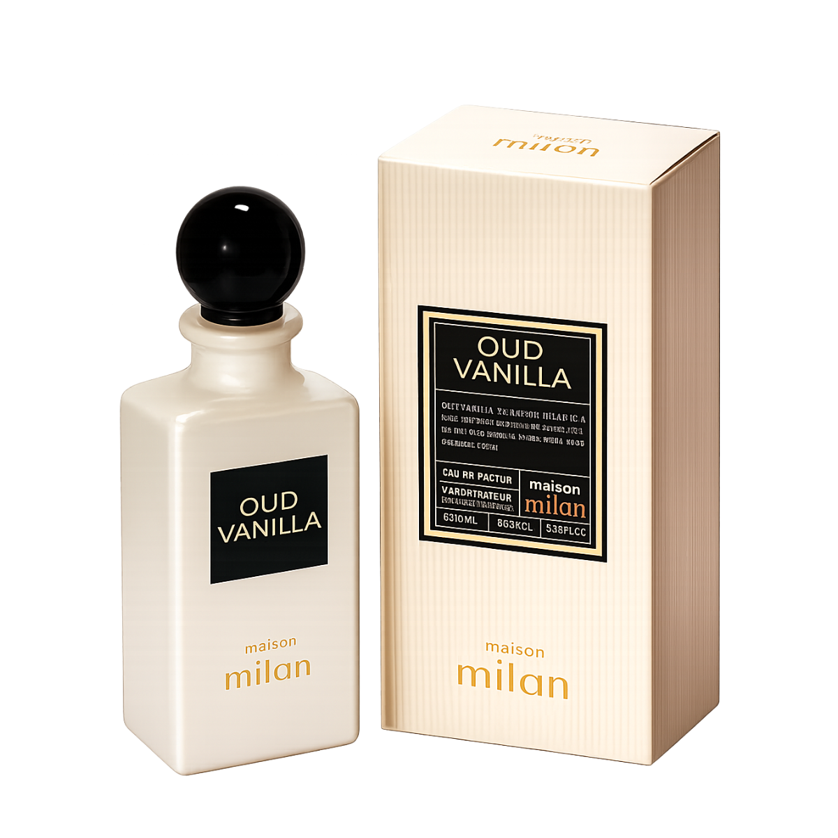 Oud Vanilla Eau de Parfum 90ml Maison Milan  Aromique
