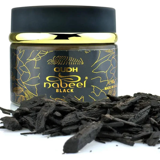 Oudh Nabeel Black Bakhoor Incense 60g Nabeel