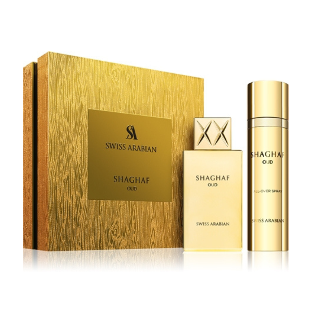 Shaghaf Oud Gift Set by Swiss Arabian Ahmed Al Maghribi