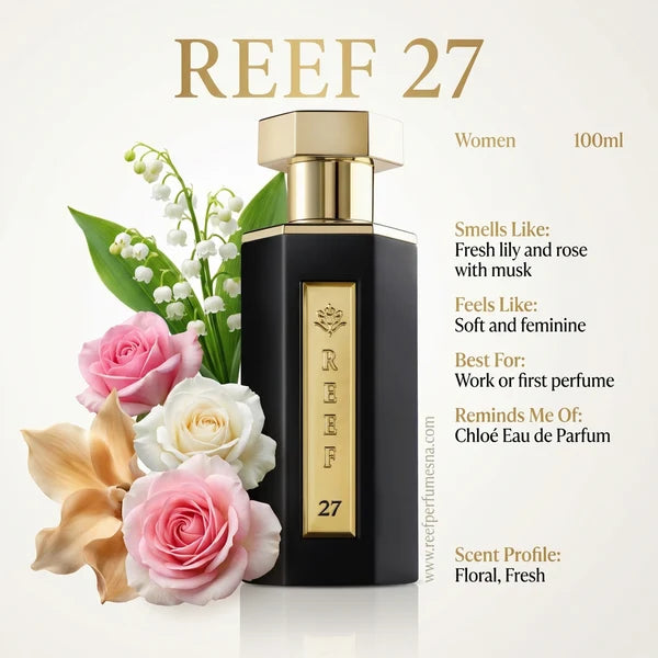 Reef 27 Eau de Parfum 100ml Reef Perfumes