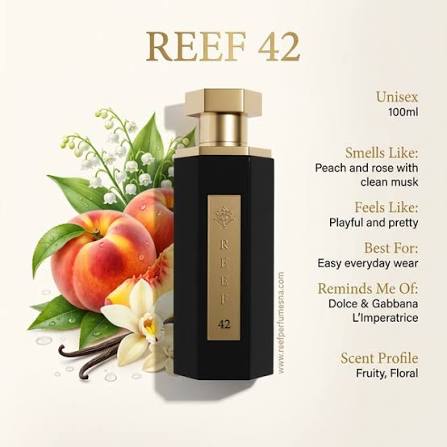 Reef 42 Eau de Parfum 100ml Reef Perfumes
