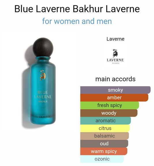 Blue Laverne Bakhoor Perfume 100ml EDP Laverne