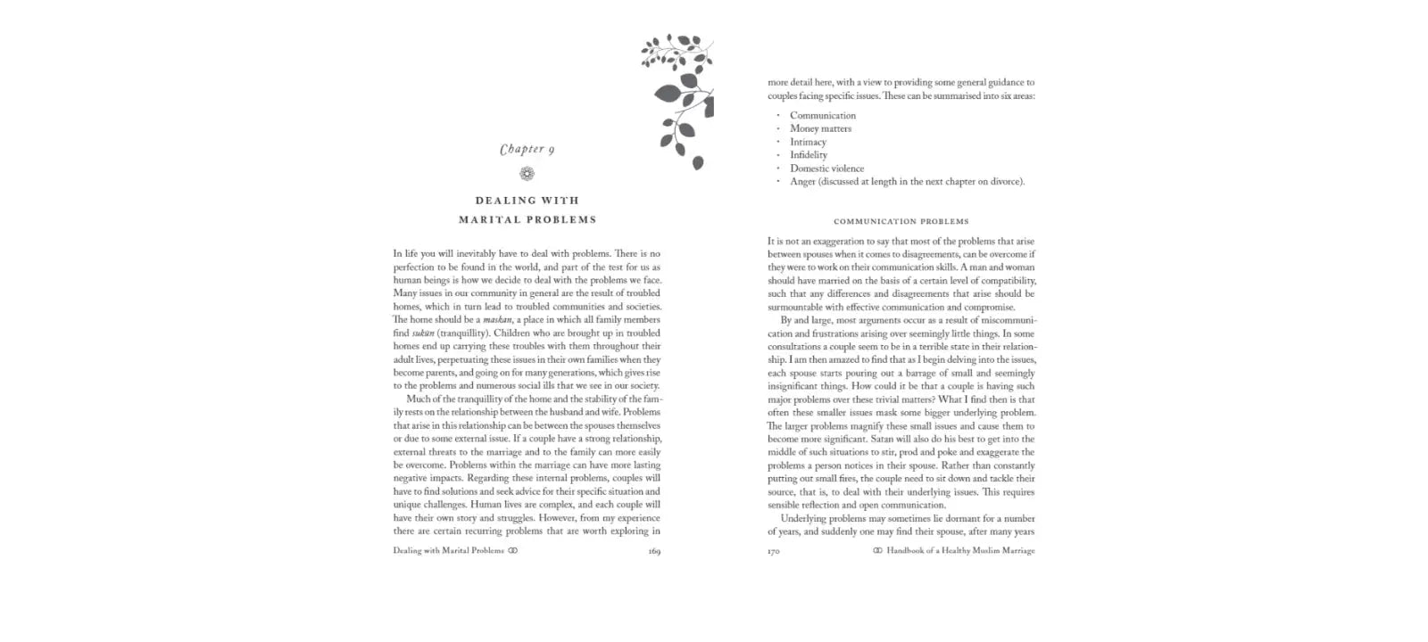 Handbook of a Healthy Muslim Marriage Aromique