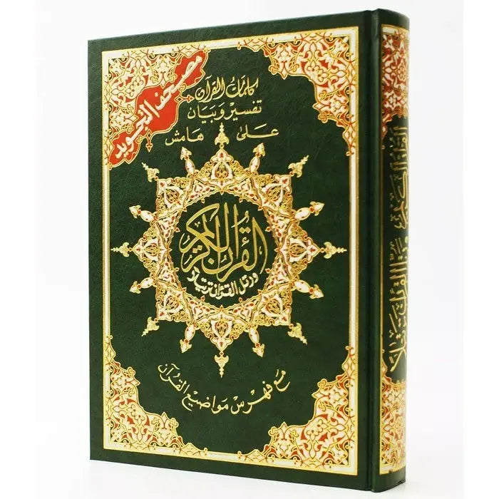 Deluxe Mushaf Tajweed Colour Coded Quran (Small - 10x14cm) Aromique