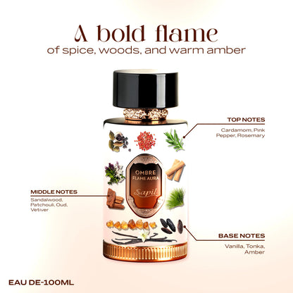 Ombre Flame Aura Eau de Parfum 100ml Sapil